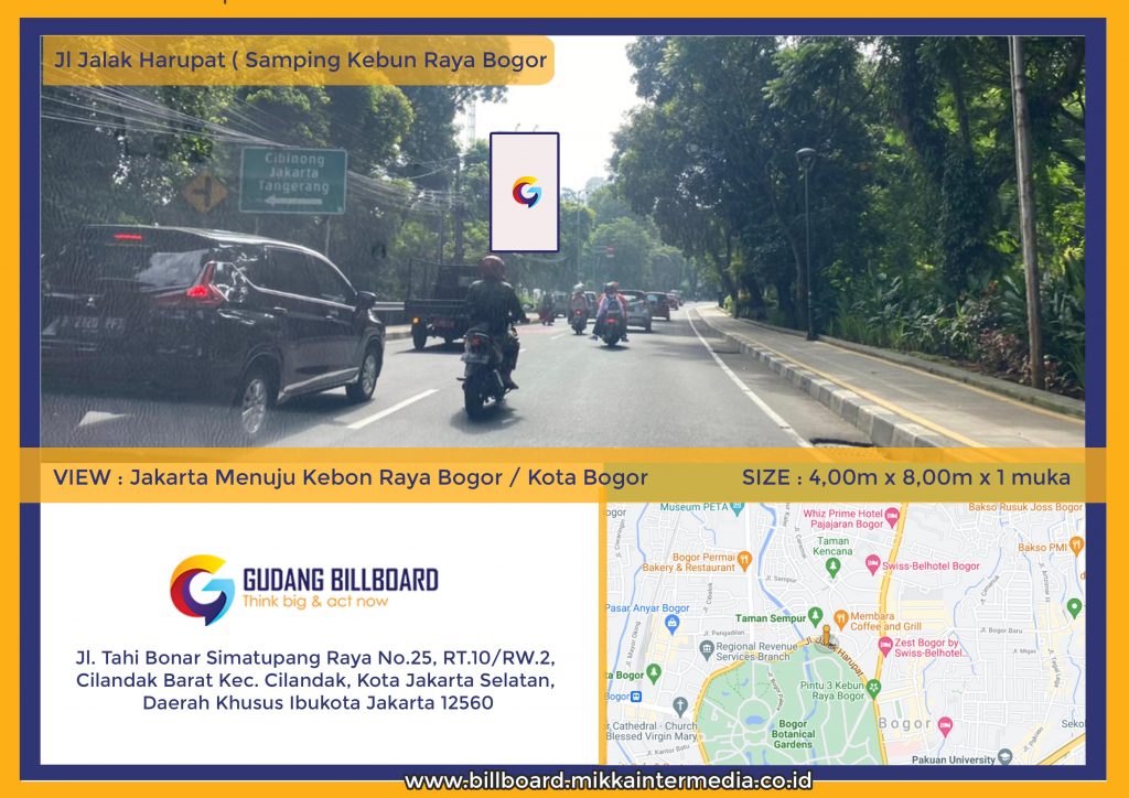 harga sewa billboard di Bogor