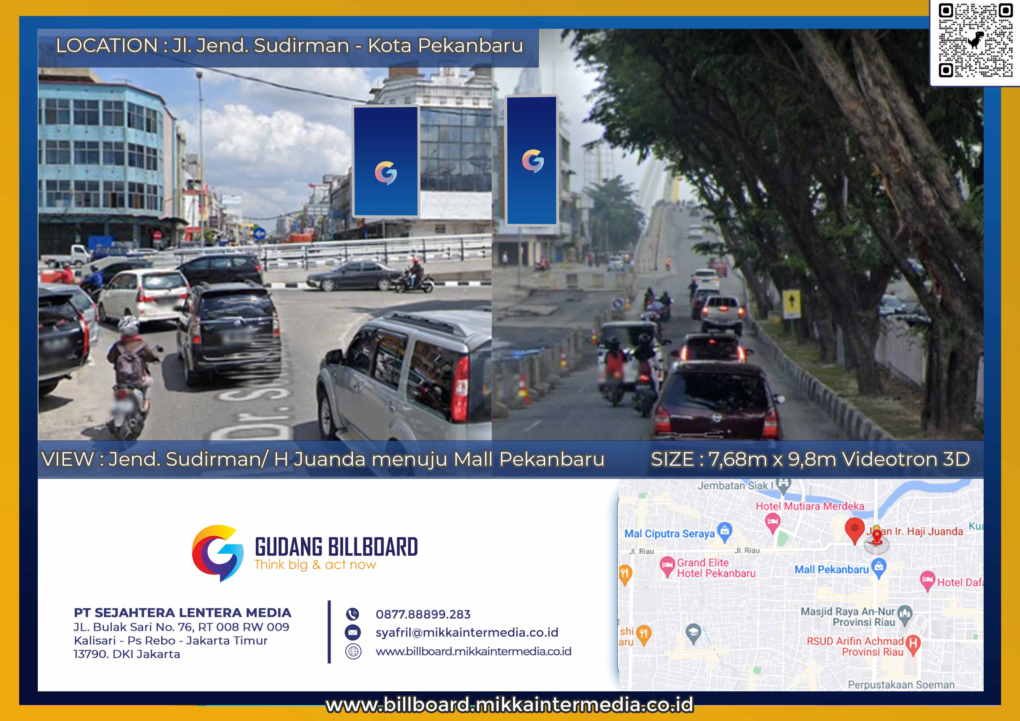 Jl Jend Sudirman ( Jembatan Siak 4 ) - Pekanbaru