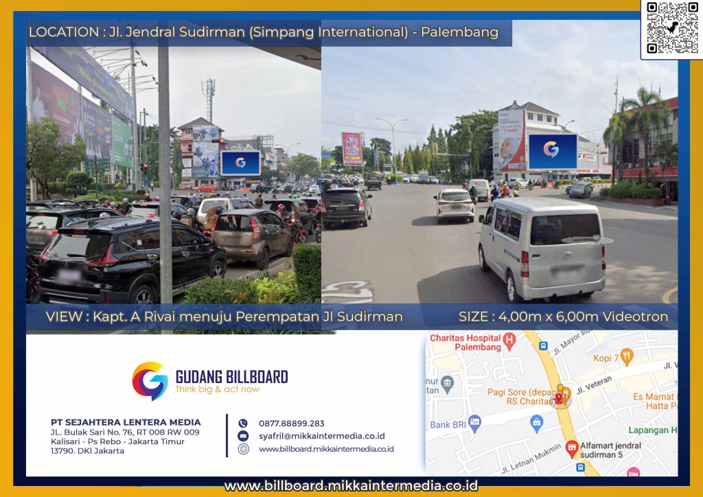 Jl Jend Sudirman ( Simpang Internasional ) - Palembang
