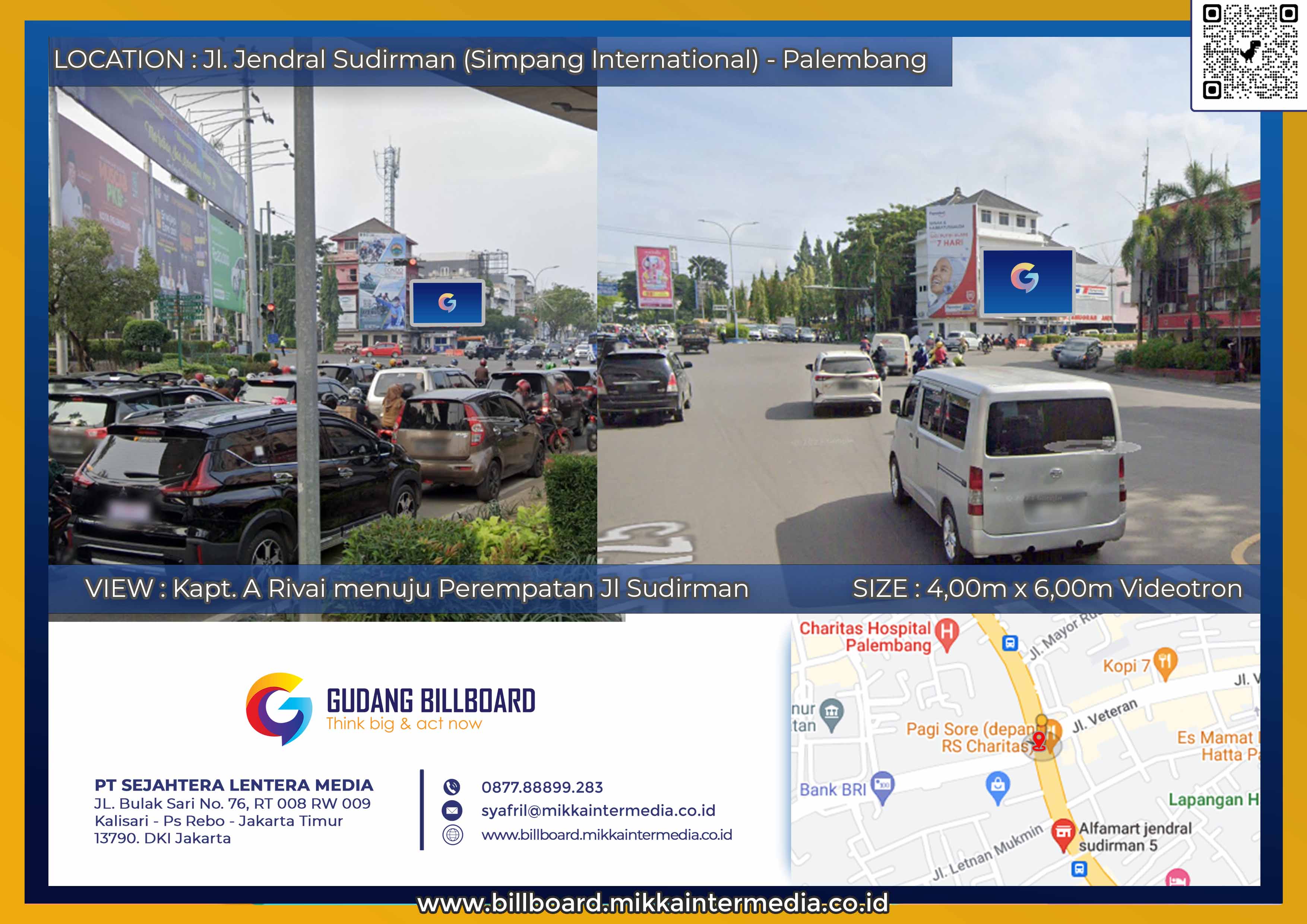 Jl Jend Sudirman ( Simpang Internasional ) - Palembang