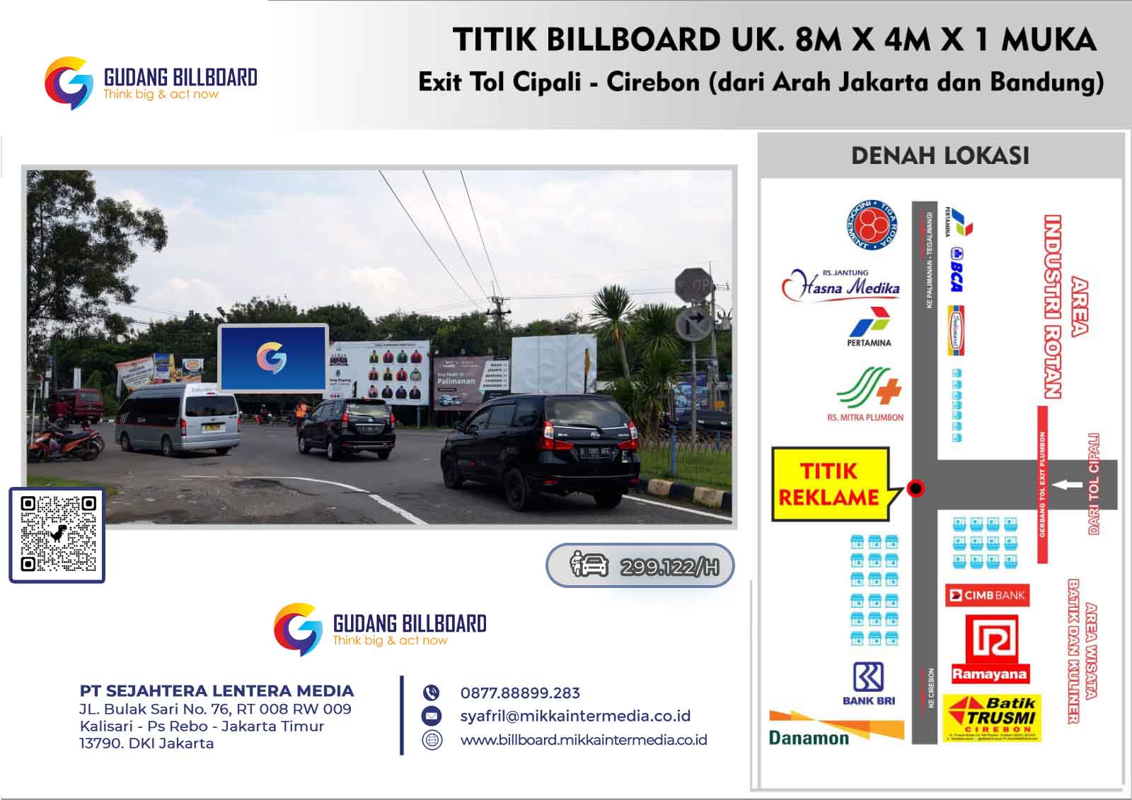 sewa billboard cirebon