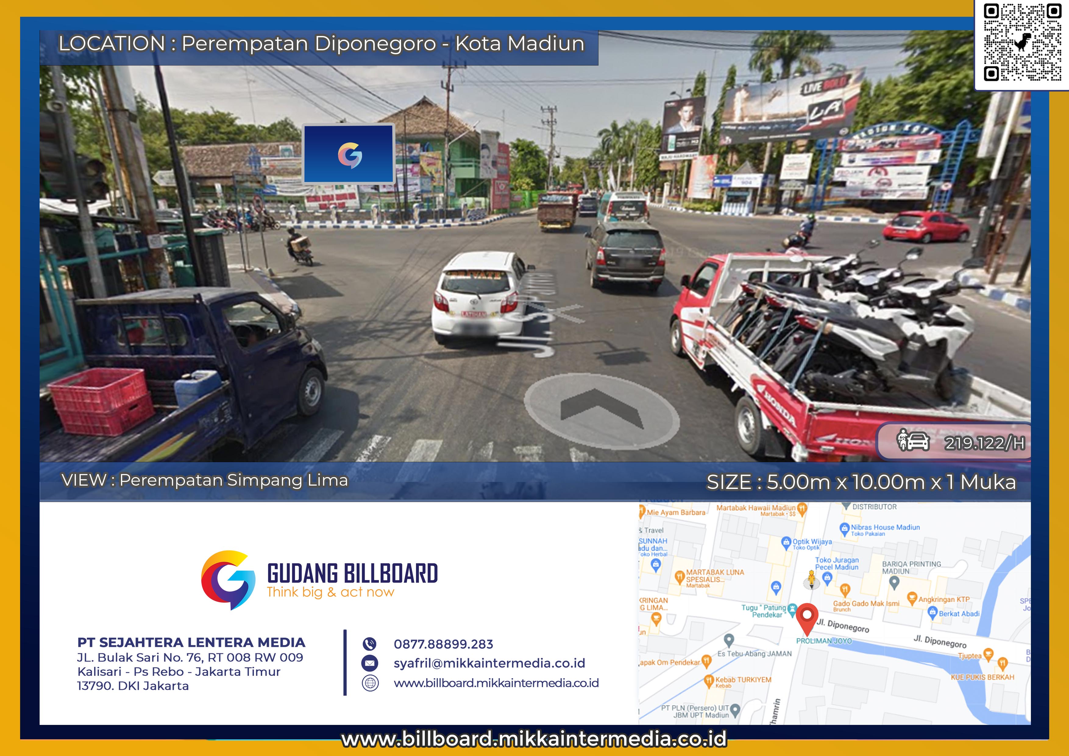 Sewa Billboard Kota Madiun Murah & Lokasi Strategis