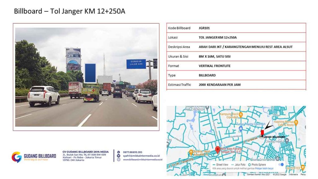 Tol Jakarta Tangerang Km 12