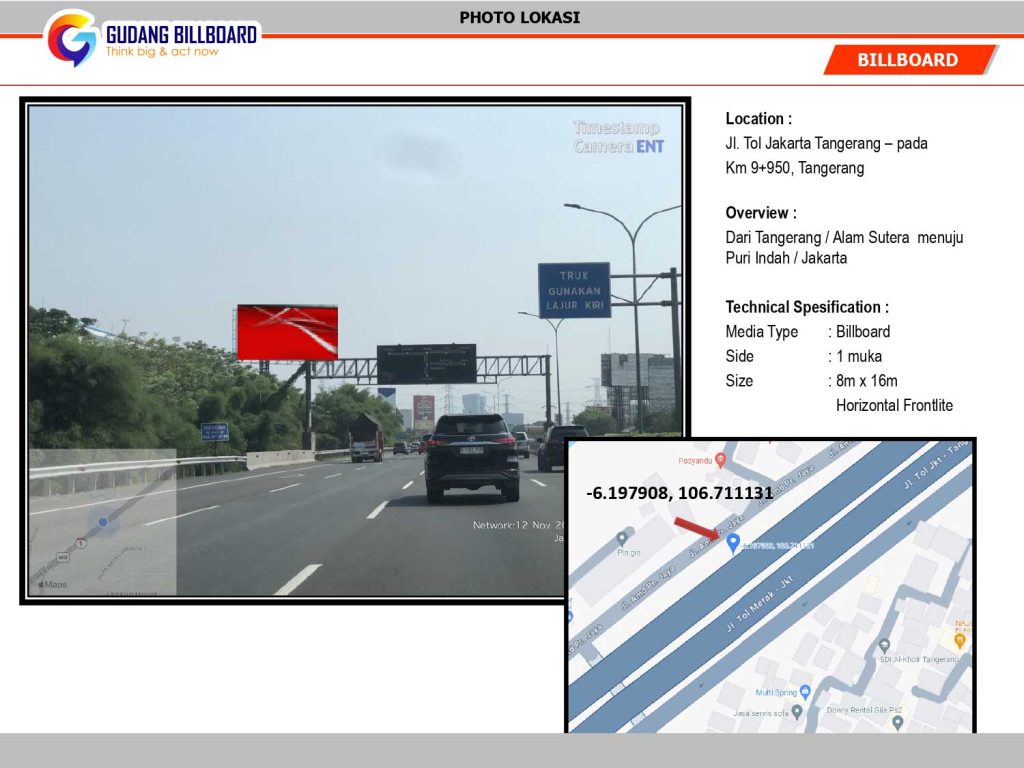 Tol Jakarta Tangerang Km 09